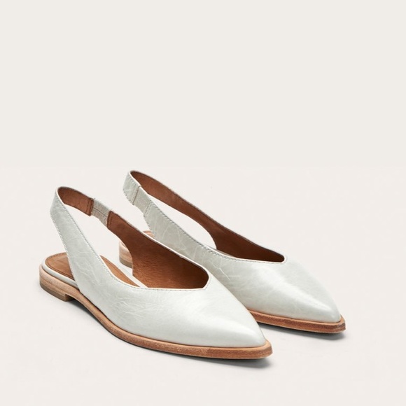 frye kenzie slingback flats